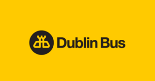 Dublin Bus Logo - Black writing on yellow background